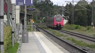 München Flughafenexpress, ALEX Länderbahn, Class 77 und Regionalverkehr Langenbach (Obb.) 08.08.2021