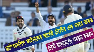 আইসিসির বার্ষিক টেষ্ট ranking এ কোন দল কততম অবস্থানে | ICC Test Ranking 2023 | CN 360