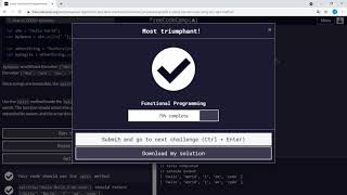 Functional Programming (19/24) | Split a String into an Array Using the split Method | freeCodeCamp