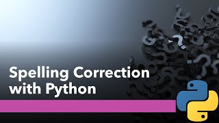 Spelling corrector in python 3 lines od code | checking spelling in python | python project