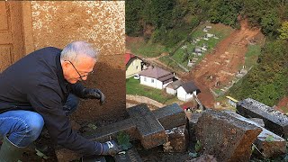 Kreševskim Vrancima klizište i bujice nosili nadgrobne spomenike