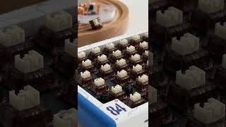 yunzii cocoa cream vs caramel coffee switches!