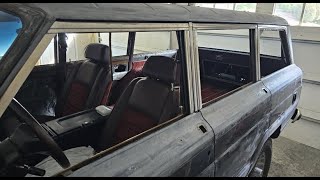 Side Windows Removal on Grand Wagoneer