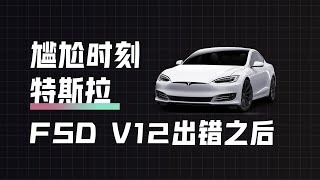 尴尬时刻，特斯拉FSD V12出错，马斯克竟这样说！