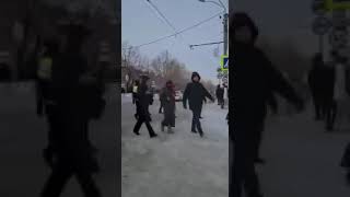Митинг Барнаул 23.01.2021
