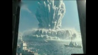 Nuclear explosion in a sea from the movie American Assasin