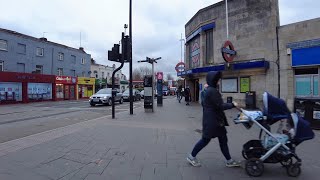 Walking around Merton High Street, Colliers Wood, Tooting High Street 2021 Lockdown London Tour 4K