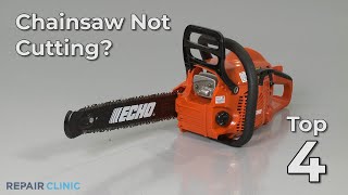 Top Reasons Chainsaw Not Cutting — Chainsaw Troubleshooting