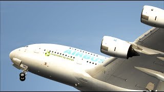 【FSX HD】 VERY Steep A380 Demo ✈ 2014