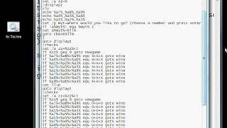 Advanced batch scripting tutorial