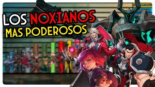 LOS CAMPEONES MAS PODEROSOS DE NOXUS