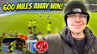 TRAVELLING 600 MILES TO WATCH FLEETWOOD WIN AWAY! | GILLINGHAM VS FLEETWOOD VLOG!