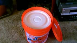 How to make a Simple "Hard-Sided" Ice Chest - "5 gallon bucket" style! w/styro-liner - cheap & easy