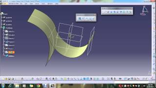 catia sweep surface complete tutorial