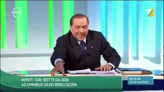 Quando Silvio Berlusconi tirò un cartello in testa a Marco Damilano