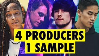 4 PRODUCERS FLIP THE SAME SAMPLE feat. Virtual Riot, Bad Snacks, Sarah the Illst