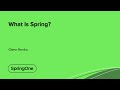 What Is Spring?