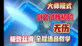 【塞尔达传说 zelda botw】大师模式剑之试炼初阶无伤通关教程  Trail of Sword begining trail no damage