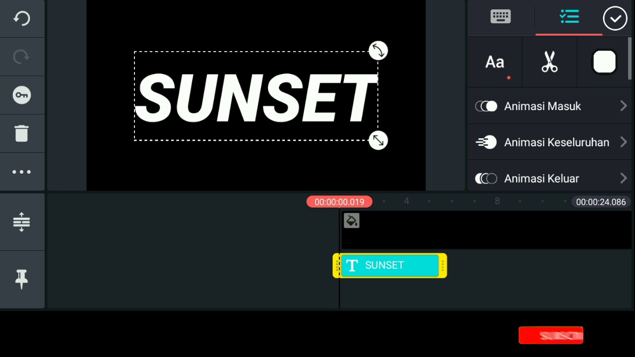 Kine Master Tutorial - Tutorial Edit Vidio Teks Di Kine Master - YouTube