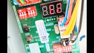 #midea mini VRF concealed Type unit ?? Error code E2 !! Duct type ac not working properly??