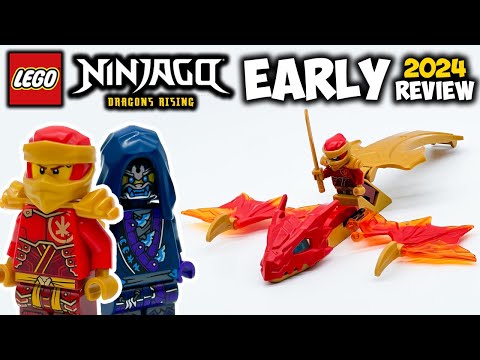 Kai's Rising Dragon Strike EARLY 2024 Review! LEGO Ninjago Dragons Rising Set 71801