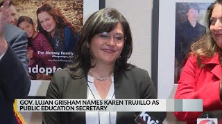 Gov. Lujan Grisham announces Karen Trujillo as PED Secretary