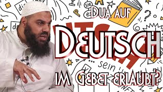 DUA AUF DEUTSCH IM GEBET ERLAUBT? mit Abul Baraa in Braunschweig