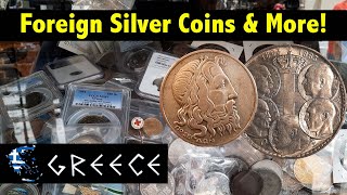 Awesome Foreign Coins from Greek LCS - Silver \u0026 More!