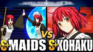 【MBTL】BloomingLotus (Hisui \u0026 Kohaku) vs K (Kohaku) 【MELTY BLOOD TYPE LUMINA】PC/STEAM Online GAMEPLAY