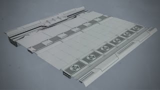 Day 1: Sci-Fi Floor Panel timelapse