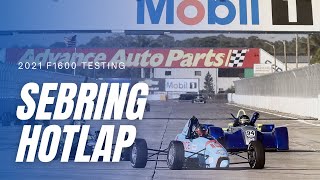 2021 F1600 Testing: Sebring Hotlap - Will Holtz