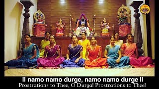 Durga Chalisa by Navadurgas | Vande Guru Paramparaam