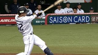 【プロ野球パ】浅村も絶好調だ!!2試合連続となる9号3ランホームランで吉川K.O. 2015/06/27 L-F