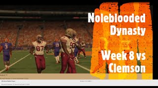 RPCS3 PS3 CFB Revamped NCAA Football 14 gameplay | Noleblooded Dynasty Week 8 vs Clemson