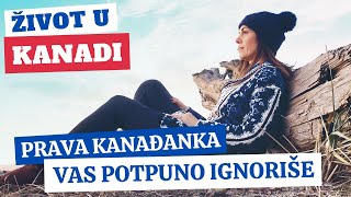 Prava Kanađanka vas potpuno ignoriše | Život u Kanadi | 2021 #shorts