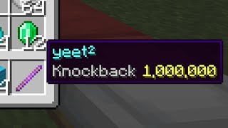 I secretly used Knockback 1,000,000 in Minecraft Bedwars...