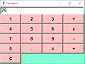 Basic Calculator using Python and Tkinter