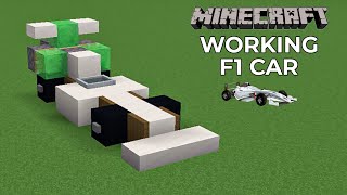 Minecraft : Working F1 Car Tutorial