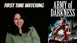 *groovy* Army of Darkness MOVIE REACTION (first time watching)