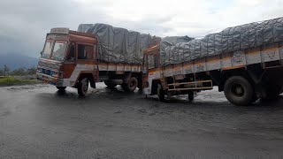 Heavy Loaded Trucks  - This is Very Dangerous Driving on Ghat Roads