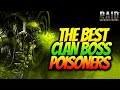 TOP *BEST CLAN BOSS POISONERS* IN RAID SHADOW LEGENDS 2021 EDITION