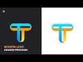 The Modern T Logo Design Process | Adobe Illustrator Tutorials