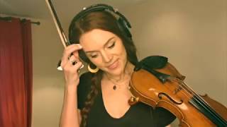 Suraj Hua Maddham - K3G - violin cover AT HOME with Lauren Charlotte