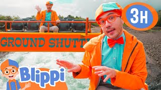 Blippi’s Digger Rollercoaster! |  Blippi and Meekah Best Friend Adventures | Educational Videos