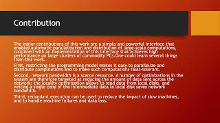 p81 | MapReduce: Simplified Data Processing on Large Clusters