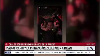 Todo sobre el viaje de Mauro Icardi y la China Suárez a Milán