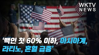 미국 얼굴이 바뀌고 있다 ‘백인 첫 60%이하, 아시아계, 라티노, 혼혈 급증’