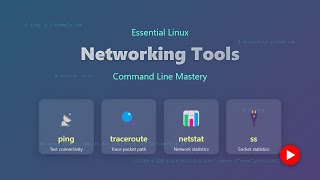 Linux Networking Tools: Ping, Traceroute, Netstat, and ss Explained for Beginners