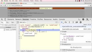 How to debug JavaScript in Google Chrome