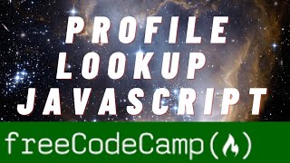 Profile lookup| basic Javascript freecodecamp|JavaScript tutorial for beginners|JavaScript Challenge
